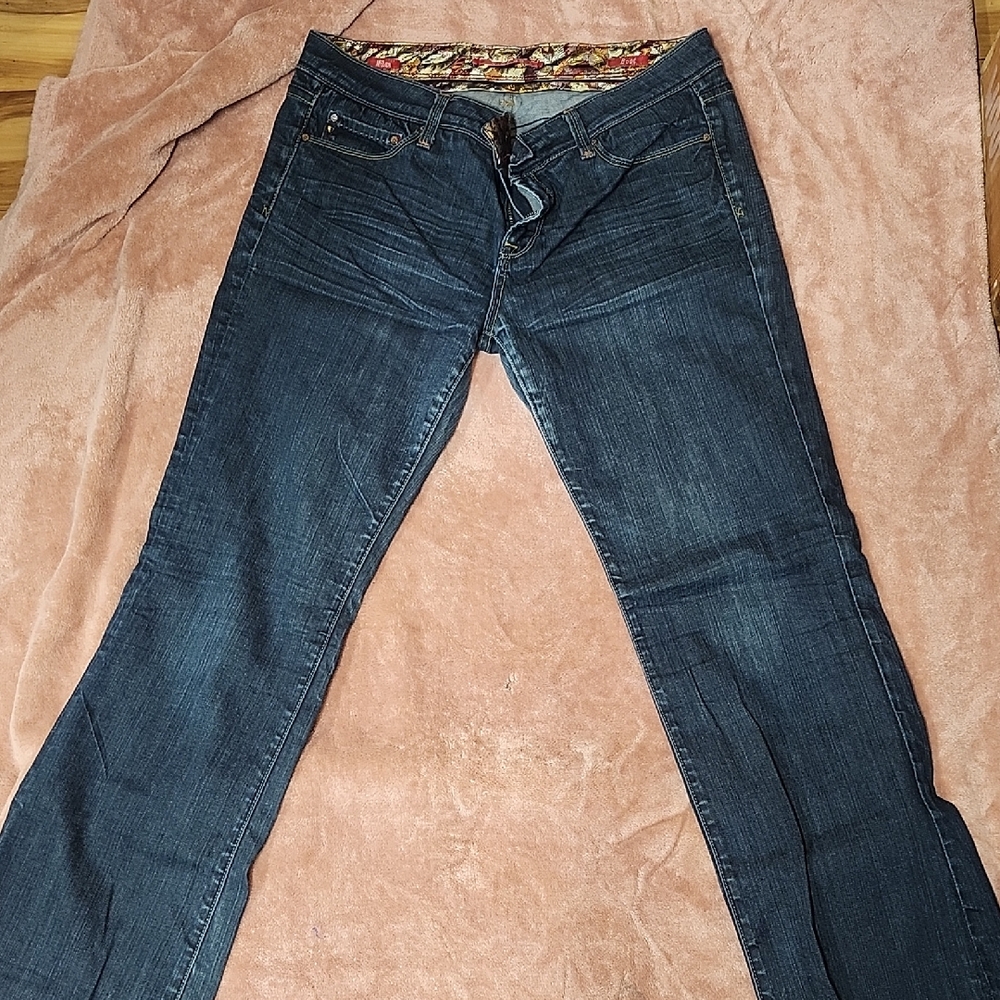 Vigoss Dark Blue Women's Boot Cut Jeans